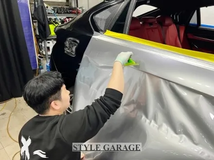 BMW X6M 랩핑 보험처리 절차에 맞게 원상복구 처리 하는 방법 전체 재시공 랩핑 시공 후기 / 양천구 신정동