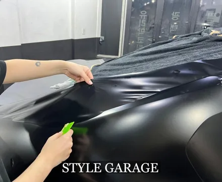 BMW 330i 사틴블랙 전체 랩핑 시공기 블랙하면 사틴 매트!! / 양천구 신정동
