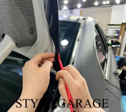 부천랩핑 리얼 후기 BMW 730d 무광블랙 전체랩핑 실내 카본 랩핑 / 양천구 신정동