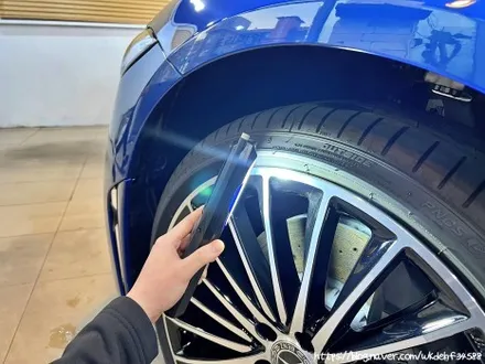 CLS450 4matic 대환장 사틴화이트 전체랩핑시공기 / 서울 양천, 구로, 강서, 영등포, 부천