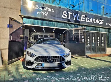 벤츠 정통 로드스터 SL63 AMG 전체랩핑으로 완벽 DRESS UP!! / 서울 양천, 구로, 강서, 영등포, 부천