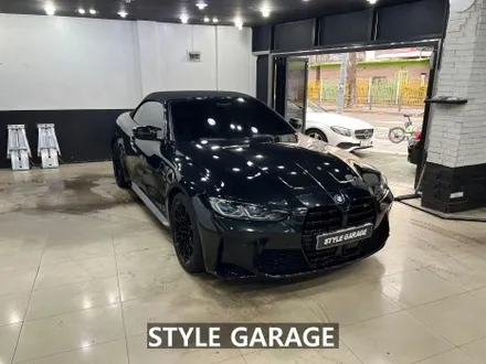 BMW M4 컨버터블 사틴블랙 고광택 전체랩핑 시공기 (서울.일산) / 양천구 신정동