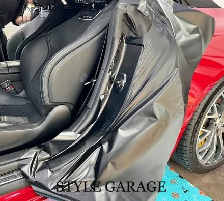 벤츠 SL63AMG 무광블랙 전체랩핑 및 도어잼 랩핑 벤츠랩핑 가격 아깝지 않은 무결점 퀄리티 / 양천구 신정동