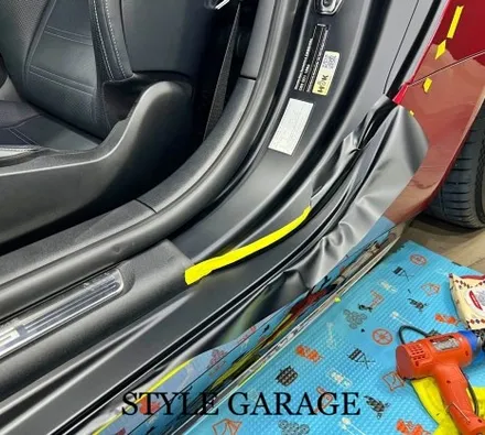 벤츠 SL63AMG 무광블랙 전체랩핑 및 도어잼 랩핑 벤츠랩핑 가격 아깝지 않은 무결점 퀄리티 / 양천구 신정동