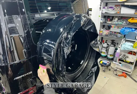 벤츠 G63 AMG 나이트패키지 크롬죽이기 올 블랙 순정 튜닝 / 양천구 신정동