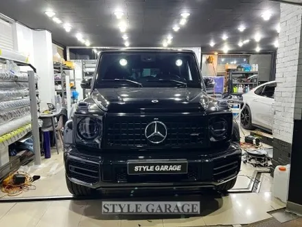 벤츠 G63 AMG 나이트패키지 크롬죽이기 올 블랙 순정 튜닝 / 양천구 신정동