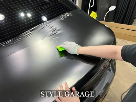 BMW 330i 사틴블랙 전체 랩핑 시공기 블랙하면 사틴 매트!! / 양천구 신정동