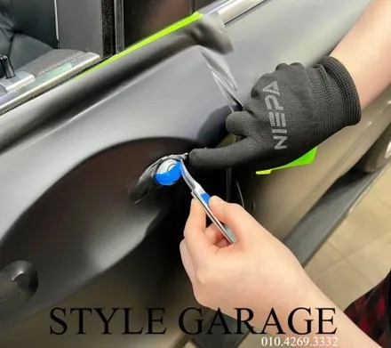 부천랩핑 리얼 후기 BMW 730d 무광블랙 전체랩핑 실내 카본 랩핑 / 양천구 신정동