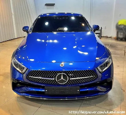 CLS450 4matic 대환장 사틴화이트 전체랩핑시공기 / 서울 양천, 구로, 강서, 영등포, 부천