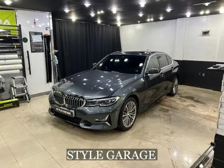 BMW 330i 사틴블랙 전체 랩핑 시공기 블랙하면 사틴 매트!! / 양천구 신정동