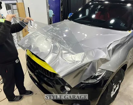BMW X6M 랩핑 보험처리 절차에 맞게 원상복구 처리 하는 방법 전체 재시공 랩핑 시공 후기 / 양천구 신정동