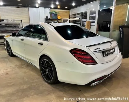 튜닝이란 이런 것이다!! 벤츠랩핑,벤츠S350d 전체랩핑,전체랩핑 비용,자동차랩핑 가격의 모든 것 / 양천구 신정동