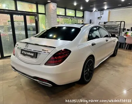 튜닝이란 이런 것이다!! 벤츠랩핑,벤츠S350d 전체랩핑,전체랩핑 비용,자동차랩핑 가격의 모든 것 / 양천구 신정동