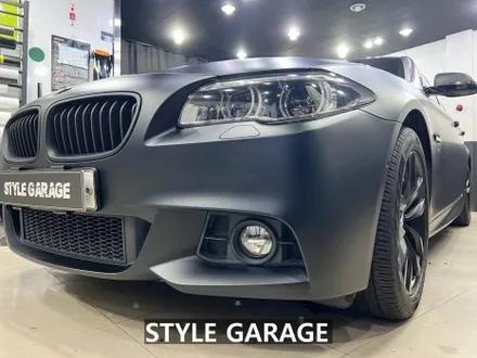 BMW 520d 매트블랙 전체랩핑 풀랩핑 휠도색 매력적인 컬러체인지 / 양천구 신정동