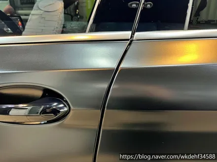 BMW 520i 전체랩핑으로 완벽한 흑화 / 서울 양천, 구로, 강서, 영등포, 부천