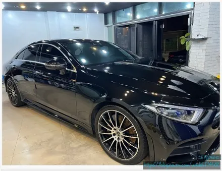 스타일게러지 벤츠 CLS450 정밀 듀얼 광택 유리막 코팅 블라스크 / 서울 양천, 구로, 강서, 영등포, 부천