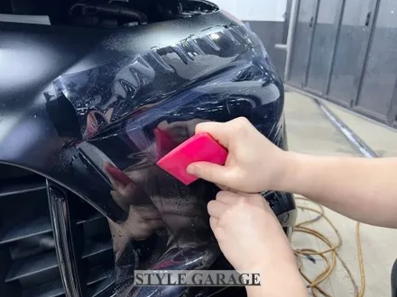 벤츠 GT43 AMG 무광PPF 시공을 했는데 사틴블랙 재랩핑?! 반전의 색상! GT63 컨버전 / 양천구 신정동
