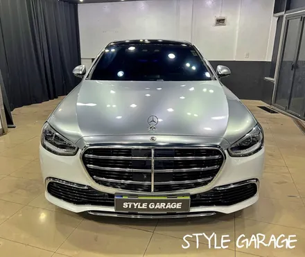 벤츠 S580e 하이브리드 투톤랩핑 예쁜데?? 색깔 고르는 꿀팁 / 양천구 신정동