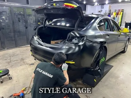 BMW 330i 사틴블랙 전체 랩핑 시공기 블랙하면 사틴 매트!! / 양천구 신정동
