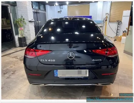 스타일게러지 벤츠 CLS450 정밀 듀얼 광택 유리막 코팅 블라스크 / 서울 양천, 구로, 강서, 영등포, 부천