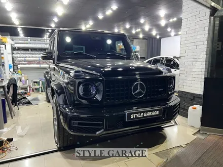 벤츠 G63 AMG 나이트패키지 크롬죽이기 올 블랙 순정 튜닝 / 양천구 신정동