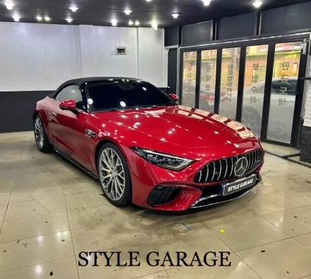 벤츠 SL63AMG 무광블랙 전체랩핑 및 도어잼 랩핑 벤츠랩핑 가격 아깝지 않은 무결점 퀄리티 / 양천구 신정동