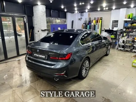 BMW 330i 사틴블랙 전체 랩핑 시공기 블랙하면 사틴 매트!! / 양천구 신정동