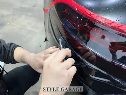 벤츠 GT43 AMG 무광PPF 시공을 했는데 사틴블랙 재랩핑?! 반전의 색상! GT63 컨버전 / 양천구 신정동