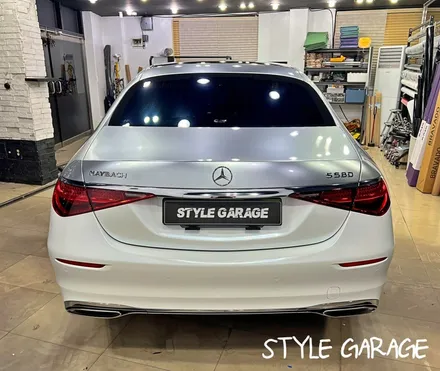 벤츠 S580e 하이브리드 투톤랩핑 예쁜데?? 색깔 고르는 꿀팁 / 양천구 신정동