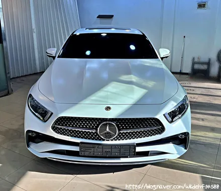 CLS450 4matic 대환장 사틴화이트 전체랩핑시공기 / 서울 양천, 구로, 강서, 영등포, 부천