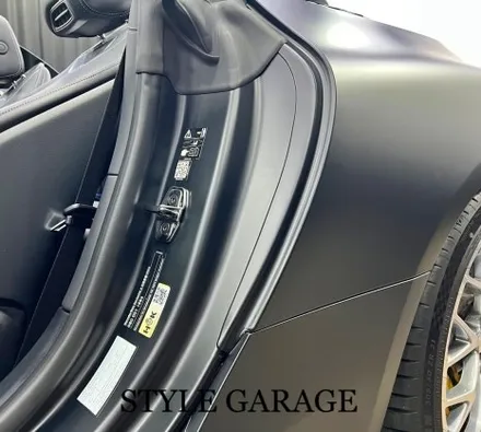 벤츠 SL63AMG 무광블랙 전체랩핑 및 도어잼 랩핑 벤츠랩핑 가격 아깝지 않은 무결점 퀄리티 / 양천구 신정동