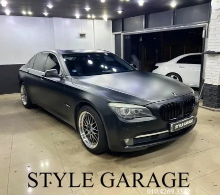 부천랩핑 리얼 후기 BMW 730d 무광블랙 전체랩핑 실내 카본 랩핑 / 양천구 신정동