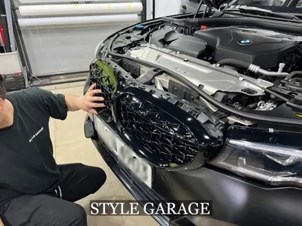 BMW 330i 사틴블랙 전체 랩핑 시공기 블랙하면 사틴 매트!! / 양천구 신정동