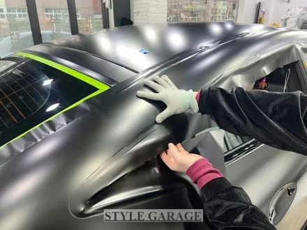 벤츠 GT43 AMG 무광PPF 시공을 했는데 사틴블랙 재랩핑?! 반전의 색상! GT63 컨버전 / 양천구 신정동