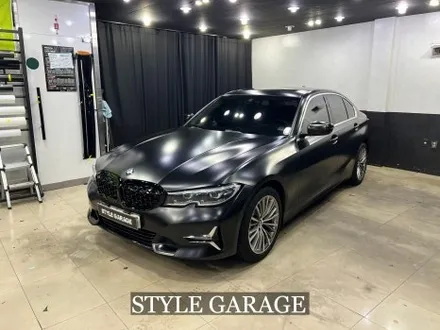 BMW 330i 사틴블랙 전체 랩핑 시공기 블랙하면 사틴 매트!! / 양천구 신정동