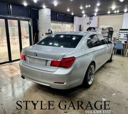 부천랩핑 리얼 후기 BMW 730d 무광블랙 전체랩핑 실내 카본 랩핑 / 양천구 신정동