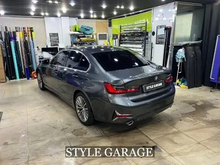 BMW 330i 사틴블랙 전체 랩핑 시공기 블랙하면 사틴 매트!! / 양천구 신정동