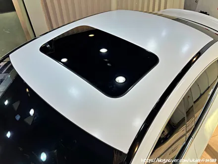 CLS450 4matic 대환장 사틴화이트 전체랩핑시공기 / 서울 양천, 구로, 강서, 영등포, 부천