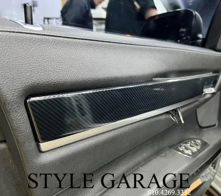 부천랩핑 리얼 후기 BMW 730d 무광블랙 전체랩핑 실내 카본 랩핑 / 양천구 신정동