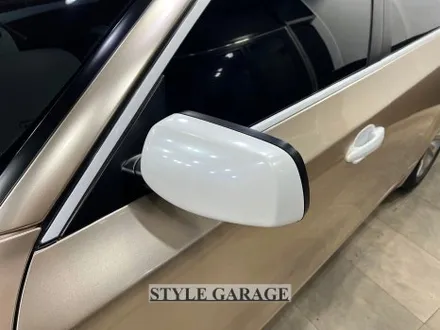 일산 BMW E60 528i 샴페인골드 퓨어화이트 전체랩핑 크롬죽이기 휠 랩핑 시공기 / 양천구 신정동