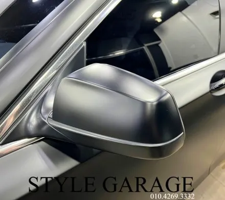 부천랩핑 리얼 후기 BMW 730d 무광블랙 전체랩핑 실내 카본 랩핑 / 양천구 신정동