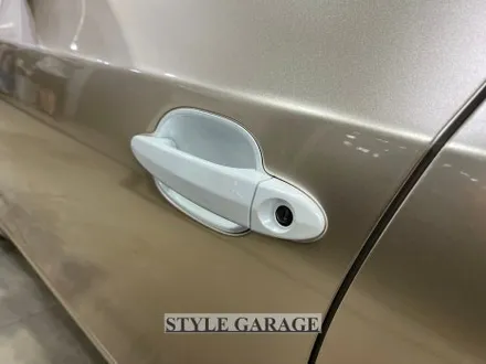 일산 BMW E60 528i 샴페인골드 퓨어화이트 전체랩핑 크롬죽이기 휠 랩핑 시공기 / 양천구 신정동