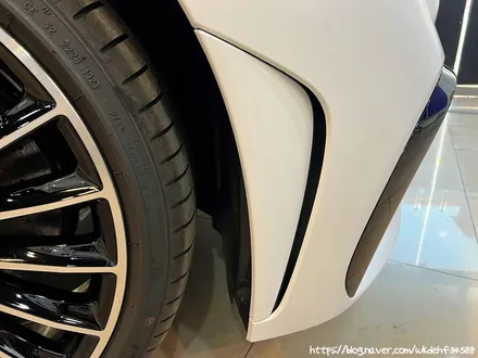 CLS450 4matic 대환장 사틴화이트 전체랩핑시공기 / 서울 양천, 구로, 강서, 영등포, 부천