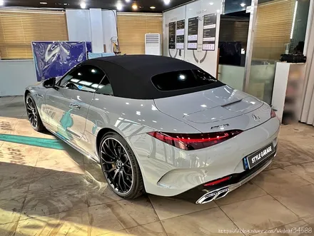 벤츠 정통 로드스터 SL63 AMG 전체랩핑으로 완벽 DRESS UP!! / 서울 양천, 구로, 강서, 영등포, 부천
