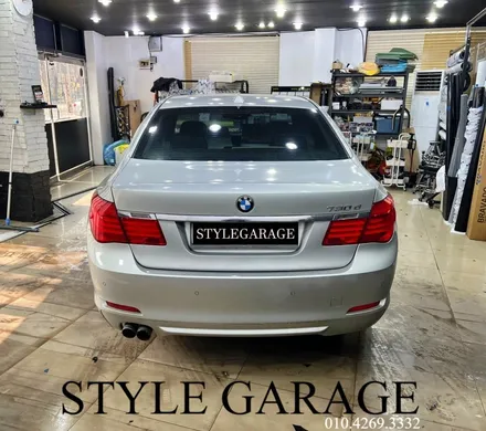 부천랩핑 리얼 후기 BMW 730d 무광블랙 전체랩핑 실내 카본 랩핑 / 양천구 신정동