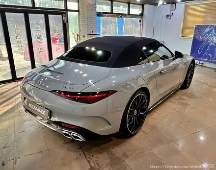 벤츠 정통 로드스터 SL63 AMG 전체랩핑으로 완벽 DRESS UP!! / 서울 양천, 구로, 강서, 영등포, 부천