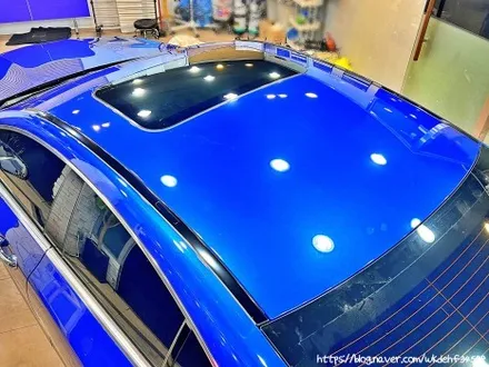 CLS450 4matic 대환장 사틴화이트 전체랩핑시공기 / 서울 양천, 구로, 강서, 영등포, 부천