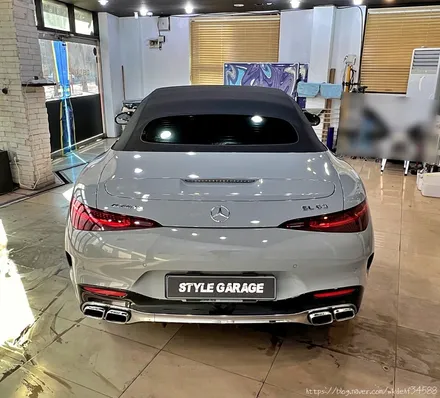 벤츠 정통 로드스터 SL63 AMG 전체랩핑으로 완벽 DRESS UP!! / 서울 양천, 구로, 강서, 영등포, 부천