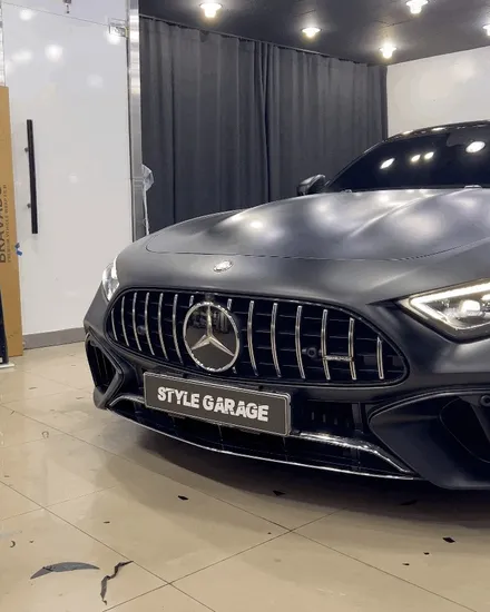 벤츠 SL63AMG 무광블랙 전체랩핑 및 도어잼 랩핑 벤츠랩핑 가격 아깝지 않은 무결점 퀄리티 / 양천구 신정동