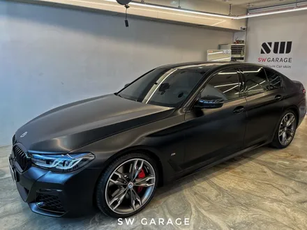 BMW M550i 전체랩핑 시공은 sw개러지_일산 랩핑추천 / 고양,일산,김포